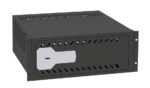 Caja fuerte especial para videograbador. Cierre con llave. 385 ancho. Para insertar en Rack 19" - Imagen 2