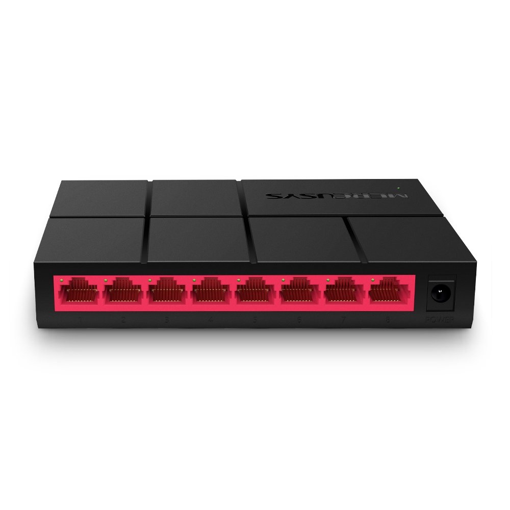Switch sobremesa 8 puertos 10/100/1000 Mbps