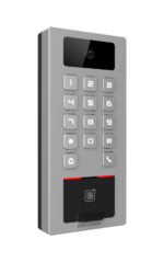 Terminal 2en1 Autónomo Exterior Hik-Connect Cámara 2MP Lector huella Acceso tarjeta/teclado y Videoportero Hikvision - Imagen 2