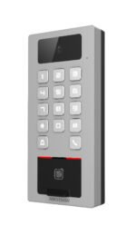 Terminal 2en1 Autónomo Exterior Hik-Connect Cámara 2MP Lector huella Acceso tarjeta/teclado y Videoportero Hikvision - Imagen 3