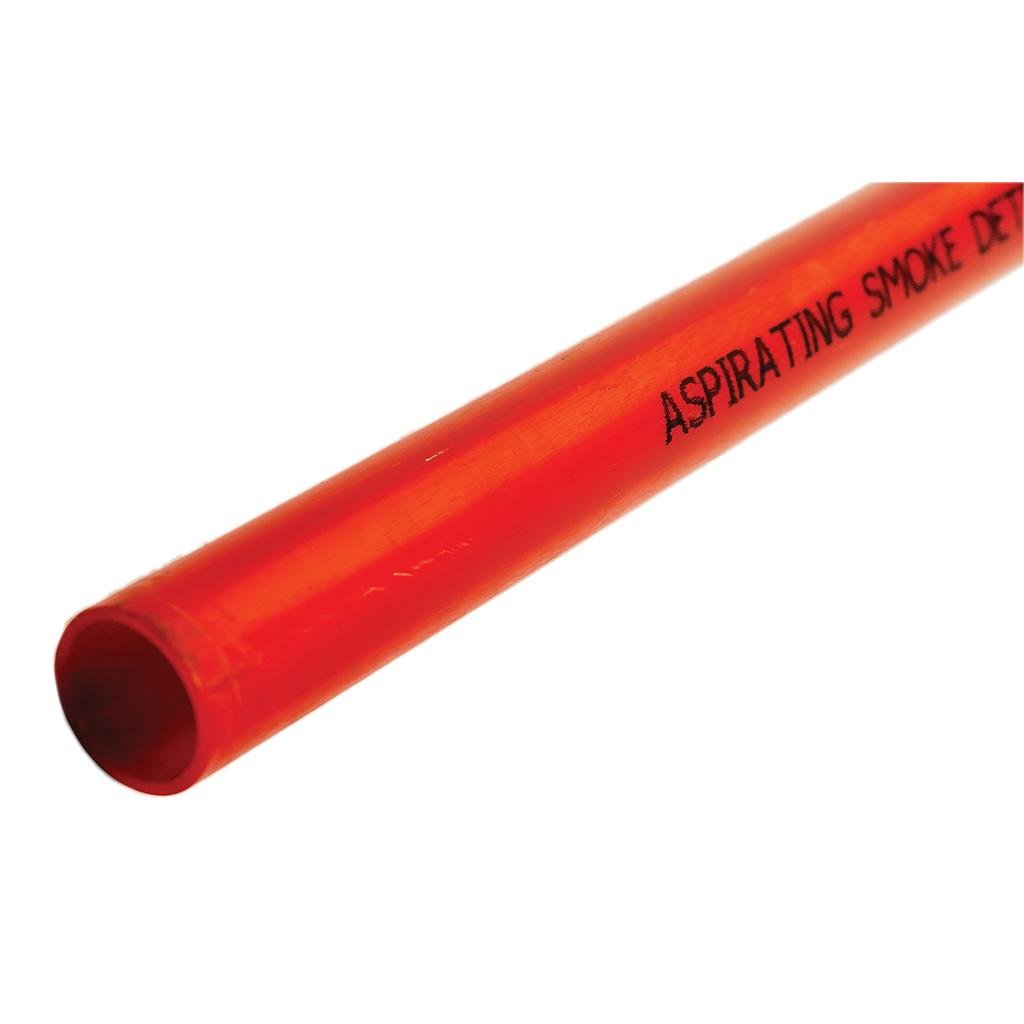 Tubería para sistemas de detección por aspiración 27mm 3m Color Rojo Aritech