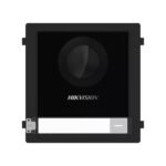 Videoportero modular dos hilos cámara 2MP Ojo pez Botón 2 relés IR Entrada alarma 4CH Audio bidireccional Hikvision - Imagen 2