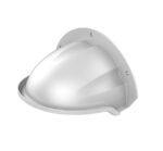 Visera protectora Hikvision de lluvia y Sol para cámaras Domo - Imagen 2