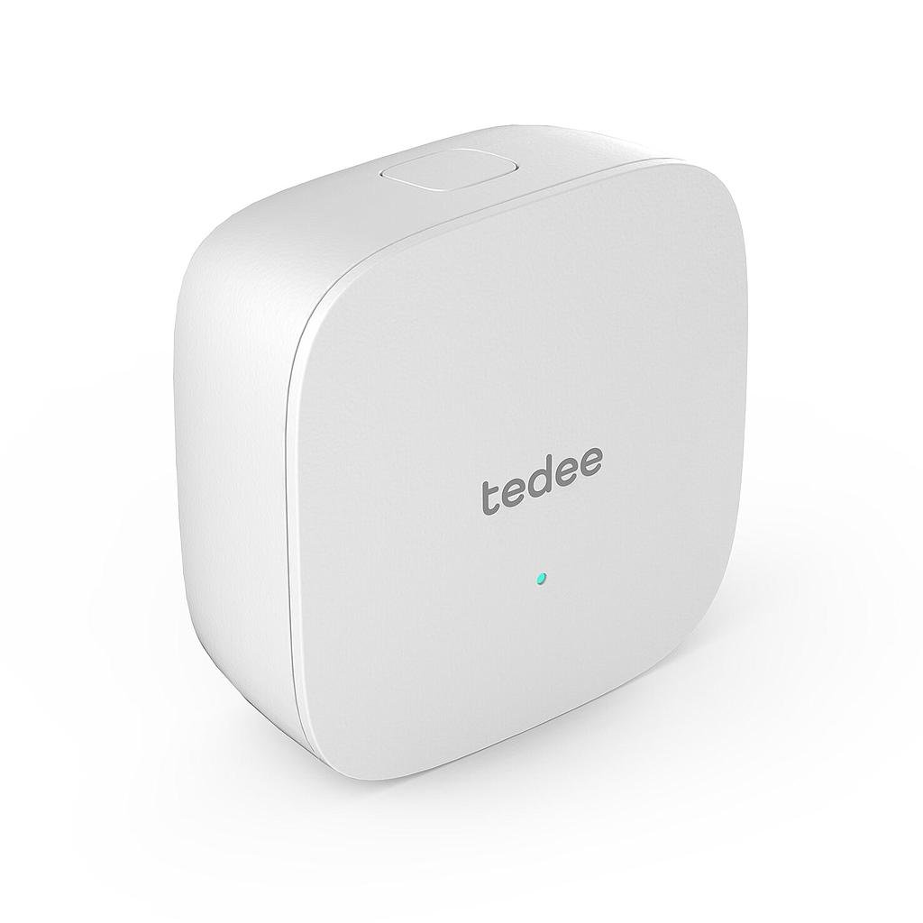 Cerradura inteligente Tedee PRO Plata + Cilindro Bombillo Gerda Doble Embrague + Brigde Wi-Fi - Imagen 4