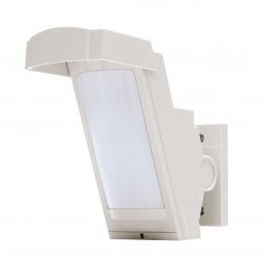 Detector doble PIR Exterior 12m 85º Antimasking Vía radio Optex HX-40RAM