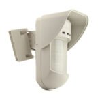 Detector PIR Exterior RISCO WatchOut doble tecnología MW & PIR cableado a BUS Soporte Rótula y lentes reemplazo