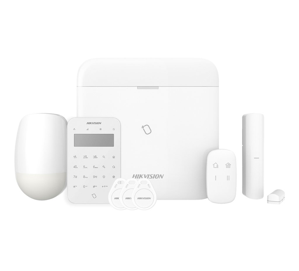 image-3940.jpeg Kit AXPRO 868MHz 96 zonas Hikvision Panel + PIR + Mando + Teclado + Contacto - Imagen 1