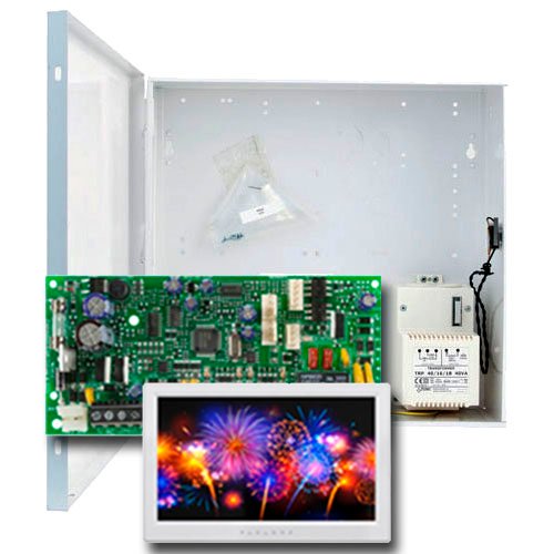 Kit Paradox Spectra Plus de 4 a 32 zonas . Central SP4000 + Teclado TM70