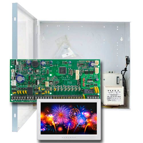 Kit Paradox Spectra Plus de 8 a 32 zonas . Central SP6000 + Teclado TM70
