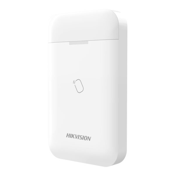 Lector tarjetas RF inalámbrico Hikvision AXPRO bidireccional 868 MHz. Cifrado AES-128