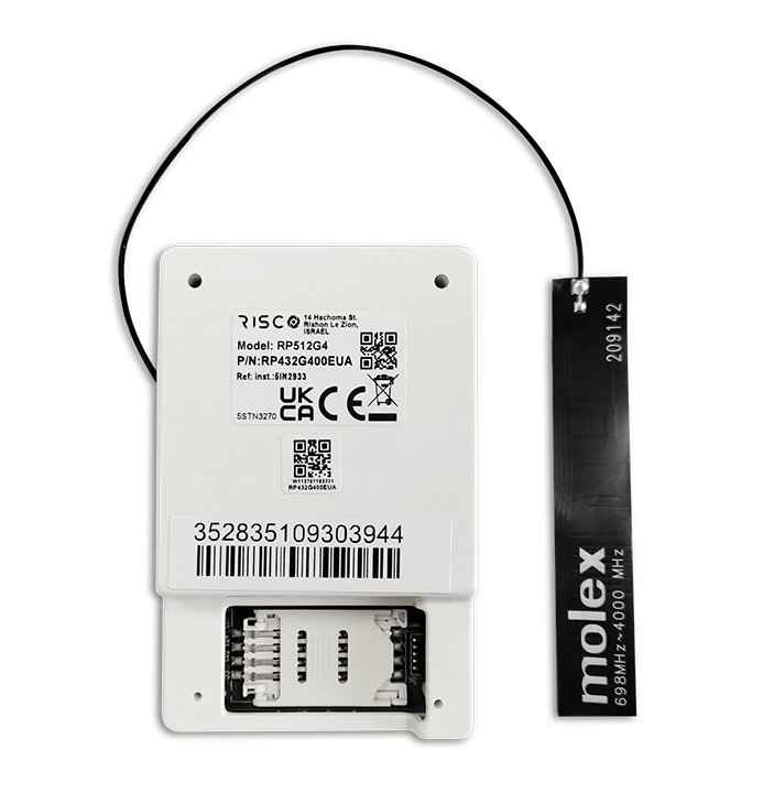 image-4106.jpeg Módulo GSM 2G enchufable Multi-Socket de Grado 3 para LightSYS+, con antena PCB para montaje interno en caja de PVC - Imagen 1