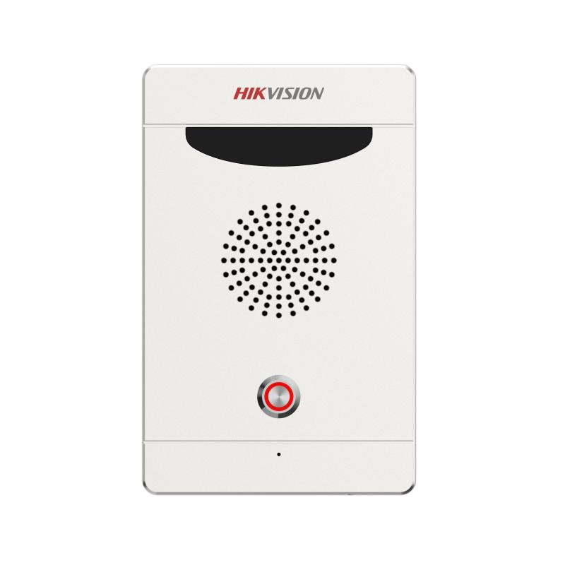 Panel Estación de alarma de pánico con audio Aluminio IP65 IK08 1 botón