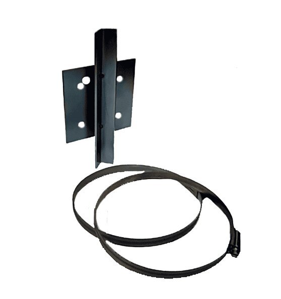 Soporte para montaje en poste series SIP REDWALL de Optex