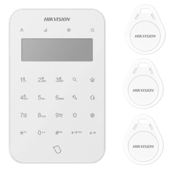 Teclado inalámbrico Táctil pantalla LCD Grado 2 AXPRO Lector de etiquetas/tags