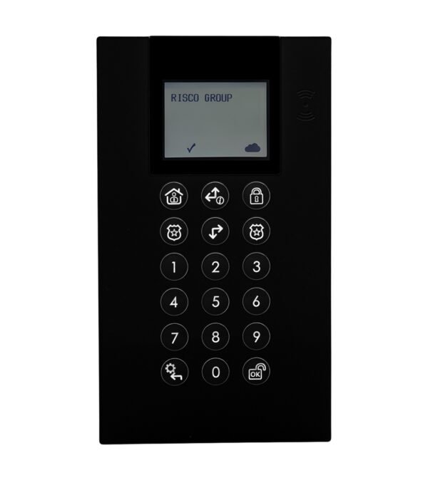 Teclado Panda inalámbrico bidireccional de Grado 2 para LightSYS+/Air con lector de proximidad 13,56MHz para sistemas 868MHz, color negro - Imagen 2