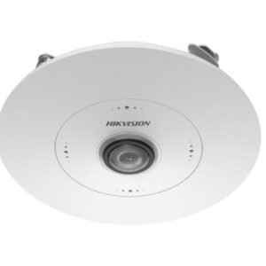 Cámara Fisheye IP 6MP DeepinView Panorámica 360º 1.16mm Conteo Mapa Calor Colas 4xMIC E/S Audio Alarma