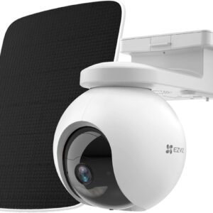 Cámara Smart Home PT Wifi 6 8MP 4mm Batería Rotativa 360º + Panel Solar