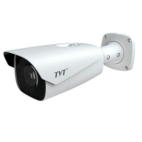 Cámara Tubular IP 2MP LPR (Lectura matrículas) IR 100m WDR120 Motorizada 7-22mm E/S Alarma y Audio TVT