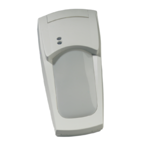 Detector PIR de movimiento 11 cortinas 20m y cortina central 60m, V2E Aritech