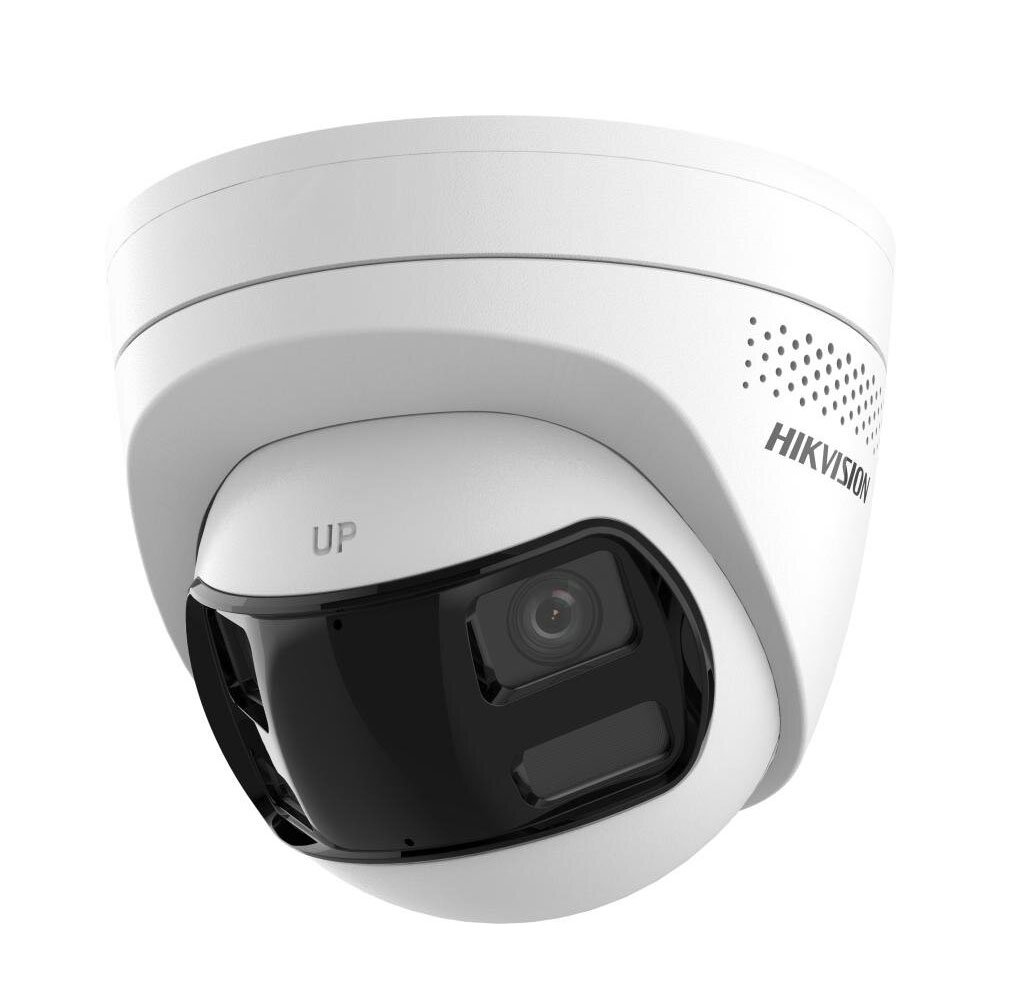 Cámara Turret IP 8MP Smart Hybrid Light Gran angular y doble lente de 8MP