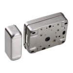 Cerradura de seguridad inteligente de superficie electromecánica Fail Safe (NC) Acero inoxidable - Imagen 3