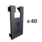 SUNFER TG1 Tapa final raíl G1 (40 PCS)