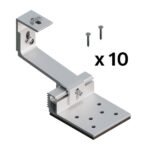 SUNFER S02.4 Fijación salavatejas regulable para cubiertas de teja (10 PCS)