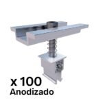 SUNFER S11-A Pinza intermedia. Anodizado (100 PCS)