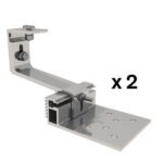 SUNFER S02.4 Fijación salvatejas regulable para cubiertas de teja (2 PCS)