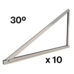 SUNFER TR20H 30° Triangulo cerrado. Horizontal (10 PCS)