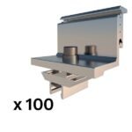 SUNFER S10.1 Pinza final regulable para raíl G3 (100 PCS)