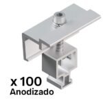 SUNFER S10-A Pinza final autoregulable. Anodizado (100 PCS)