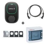 WALLBOX KIT Pulsar Max 22kW socket + Cable 5m + Meter trifasico + Protecciones Gave trifásico