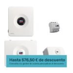 SMA Kit Inversor monofásico 6 kW + Batería 6.4kWh + Backup + Meter