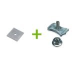 NOVOTEGRA KIT Accesorios para optimizadores y microinversores en raíles C
