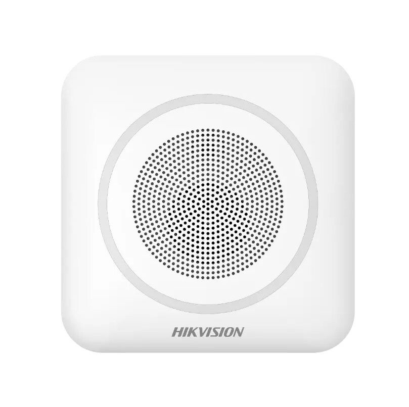 DS-PS1-II-WE-Blue.jpg Hikvision – Sirena Interior Audio Bidireccional 110dB LED Azul AX-PRO - Imagen 1
