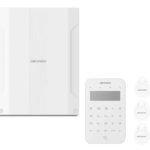 Hikvision Kit AX-PRO UltraSmart – Panel Híbrido 96 Zonas + Teclado LCD Táctil