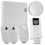 Risco Kit LightSYS Air Premium – Central 4G + 2 PIRCAM + PIR + Mando + Teclado + Sirena