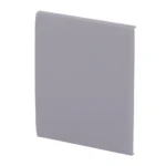Ajax LightSwitch CenterButton 1-gang/2-way. Pulsador Central Simple. Color Gris
