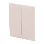 Ajax LightSwitch CenterButton 2-gang. Plusador Central Doble. Color Marfil
