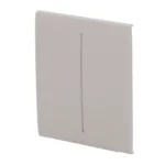 Ajax LightSwitch CenterButton 2-gang. Plusador Central Doble. Color Oliva