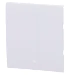 Ajax CenterButton Dimmer. Panel táctil central para interruptor regulador. Color blanco