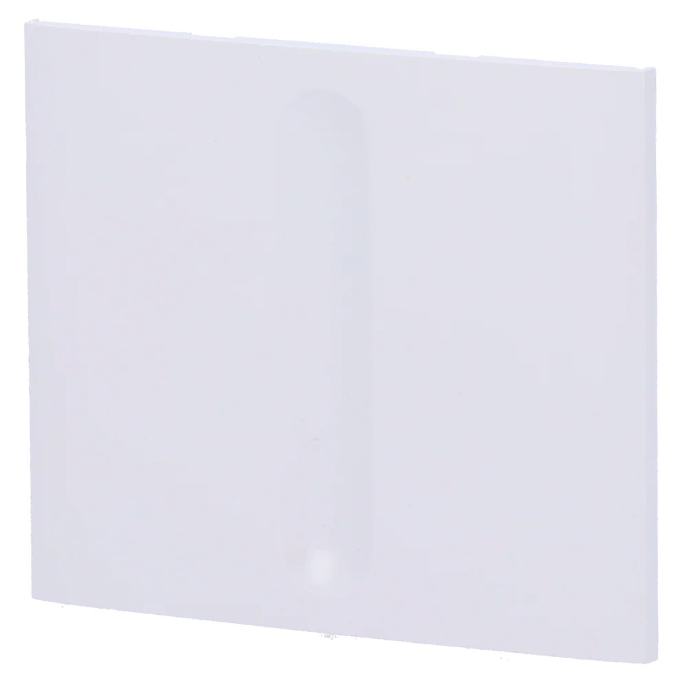 AJ-CENTERBUTTON-DIMMER-W-VERT.webp Ajax CenterButton Dimmer. Panel táctil central para interruptor regulador vertical. Color blanco - Imagen 1