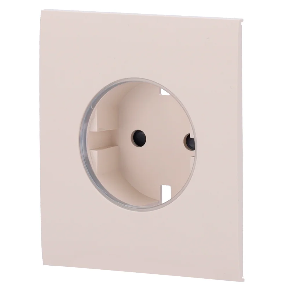 AJ-CENTERCOVER-SMART-IVO.webp Ajax Outlet CenterCover Smart. Color Marfil - Imagen 1