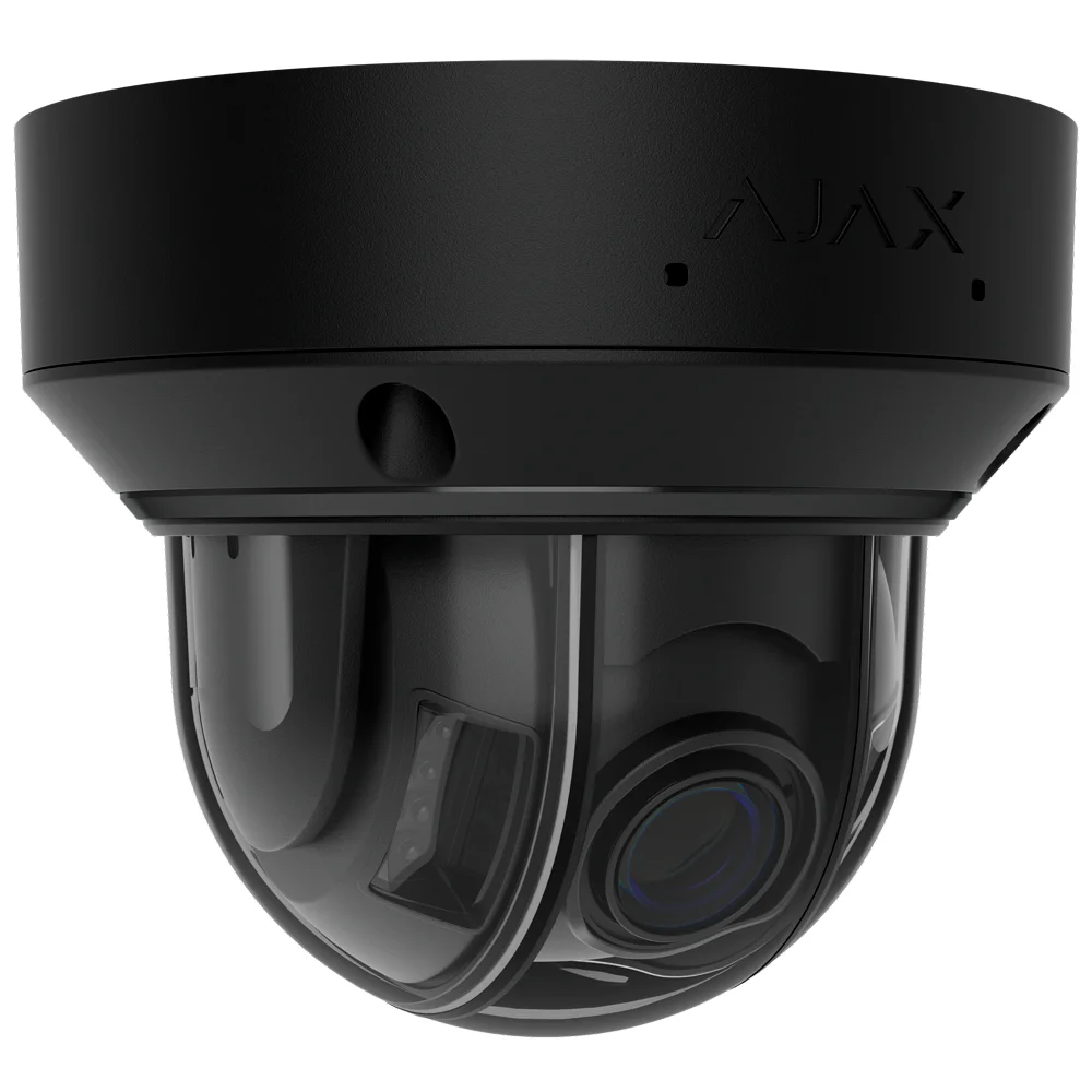 AJ-DOMECAM-5-HLVF-B.webp Cámara IP Domo 5 Megapíxel Ajax - 1/2.7" Progressive Scan CMOS - Lente varifocal motorizada 2.8~12 mm - IR 40m | Luz Blanca 25 m | PoE 802.3at/af - TrueWDR | Detección de movimiento | IA - Color negro - Imagen 1