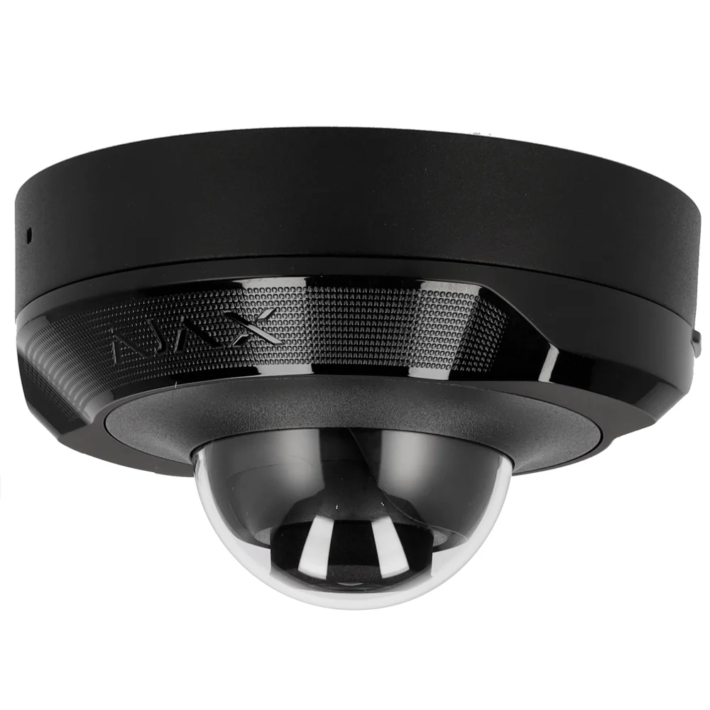 AJ-DOMECAM-MINI-8-0400-B.webp Ajax DomeCam Mini (8Mp/4mm). Color Negro - Imagen 1