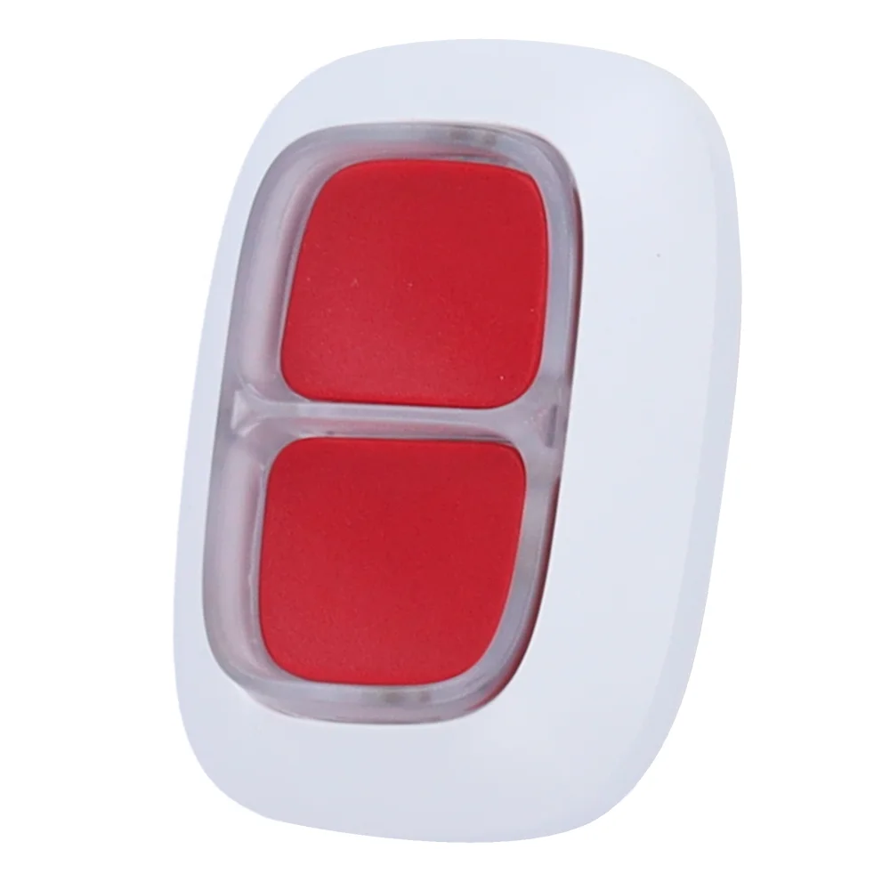 AJ-DOUBLEBUTTON-W.webp Ajax DoubleButton. Botón de pánico doble inalámbrico. Color blanco - Imagen 1