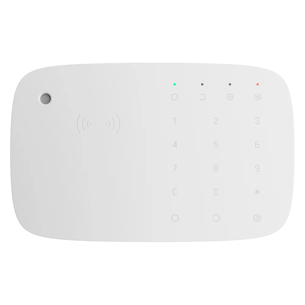 AJ-KEYPADCOMBI-W-DUMMY.webp Carcasa Ajax Keypad Combi. Color Blanco - Imagen 1