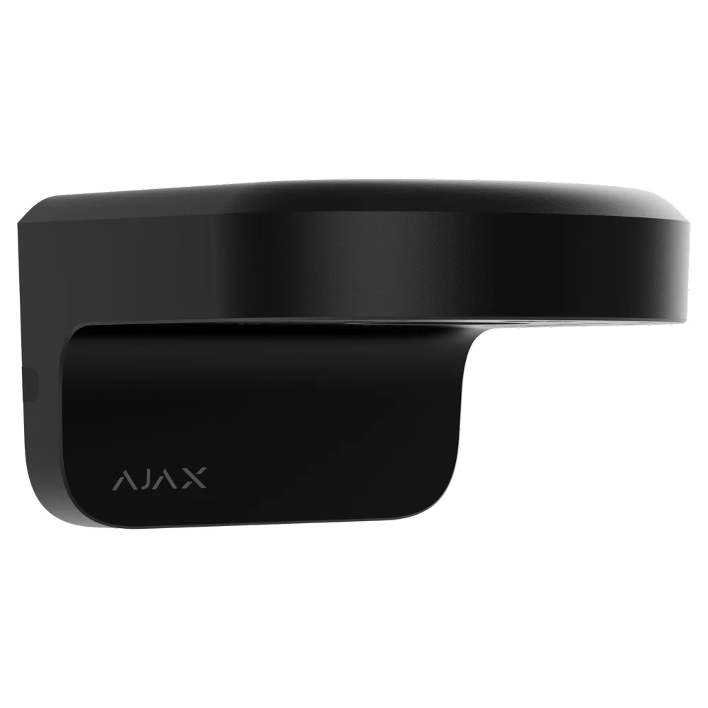 AJ-MOUNTCAM-A1-B.webp Soporte - Para cámaras Bullet, Domo y Turret Ajax - Apto para uso exterior - Instalación en pared o poste - Color negro | 86 × 123 × 164 mm | 480 g - Imagen 1