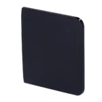 Ajax LightSwitch SideButton 1-gang/2-way. Pulsador Lateral Simple. Color Negro